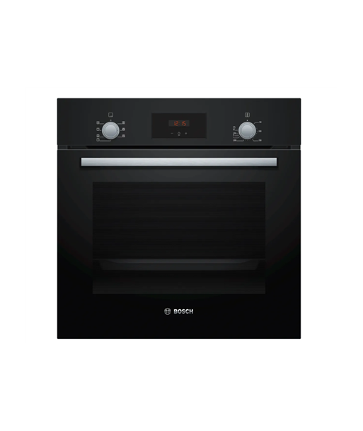 Bosch, Oven, HBF133BA0, 66 L, Electric, EcoClean, Knobs, Height 59.5 cm, Width 59.4 cm, Black