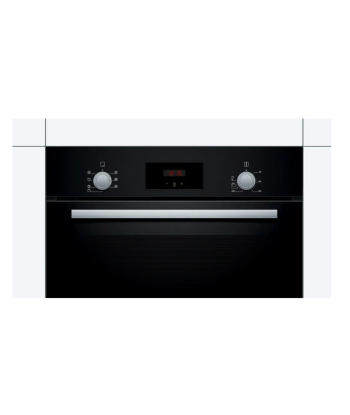 Bosch, Oven, HBF133BA0, 66 L, Electric, EcoClean, Knobs, Height 59.5 cm, Width 59.4 cm, Black