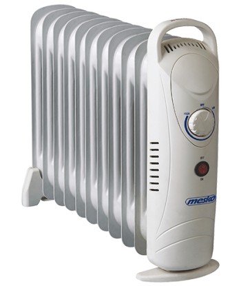 Mesko MS 7806 Õliradiaator - 1200W - Valge