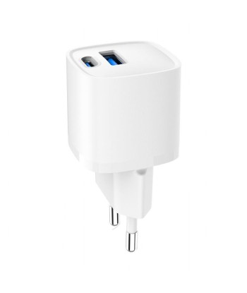 CHARGER USB 20W 2PORT/TA-UC-PDQC20-W-01 GEMBIRD