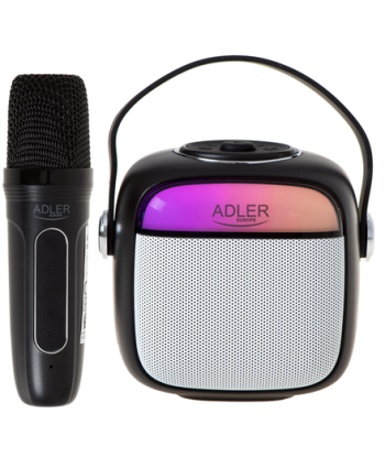 Adler AD 1199B Караоке Колонка с Микрофоном - Черный