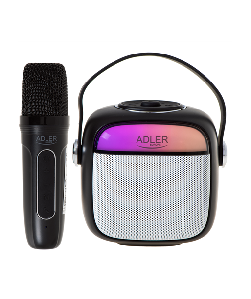 Adler AD 1199B Караоке Колонка с Микрофоном - Черный Adler AD 1199B Караоке Колонка с Микрофоном - Черный