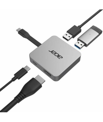 Acer Docking station 4 in1 Dock USB 3.0 (3.1 Gen 1) Type-C ports quantity 1 USB 3.0 (3.1 Gen 1) ports quantity 2 HDMI