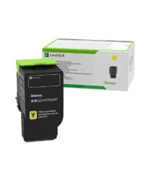 Lexmark Extra High Yield Contract Toner Cartridge, 78C2XYE, Yellow