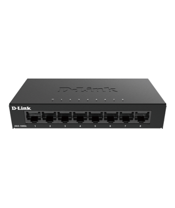 D-Link, Switch, DGS-108GL/E, Unmanaged, Desktop, 1 Gbps (RJ-45) ports quantity 8, 60 month(s)