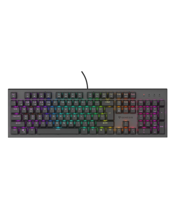 THOR 303   Mechanical Gaming Keyboard   Wired   US   Black   USB Type-A   Outemu Brown