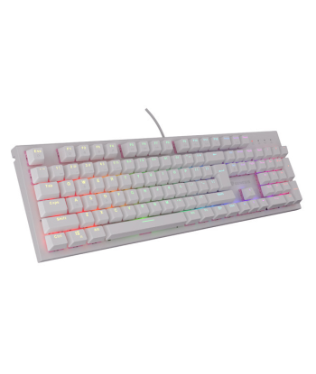 Thor 303 Mehaaniline Mänguriklaviatuur - Valge, Outemu Peach Silent Lülitid