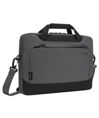 Targus, Slimcase with EcoSmart, Cypress, Fits up to size 15.6", Grey, Shoulder strap