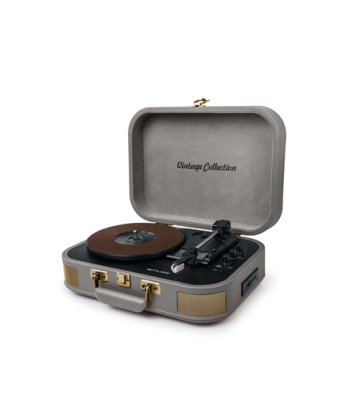 Muse, Turntable Stereo System, MT-201 BTG, Grey, USB port, AUX in