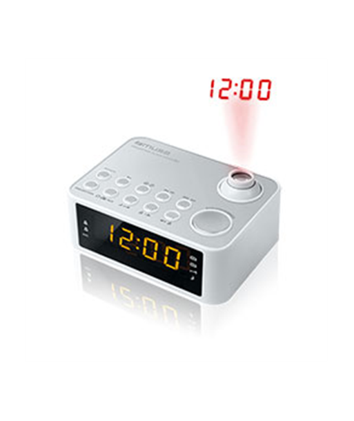 Muse M-178PW White Clock Radio Muse M-178PW White Clock Radio