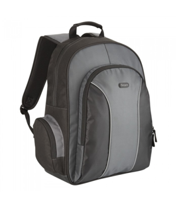 Targus, Essential Laptop Backpack, Backpack, Black/Grey