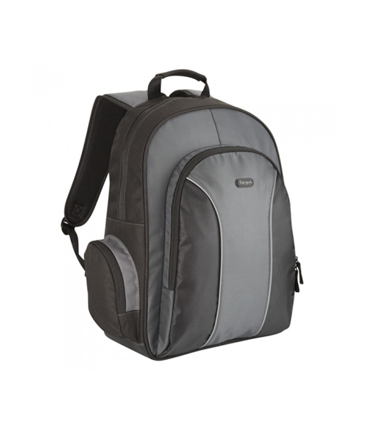 Targus, Essential Laptop Backpack, Backpack, Black/Grey