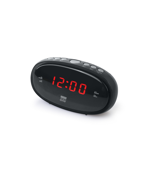 New-One Clock-radio CR100 Alarm function Black