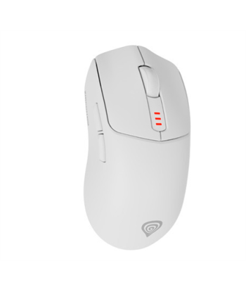 Zircon 500 Wireless/Wired Gaming Mouse 2.4 GHz, Bluetooth, USB White