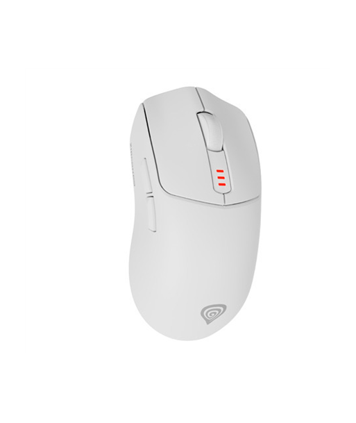 Zircon 500, Wireless/Wired, Gaming Mouse, 2.4 GHz, Bluetooth, USB, White