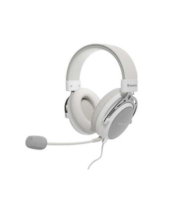 Mänguri peakomplekt, Toron 301, Wired, Over-ear, Microphone, White
