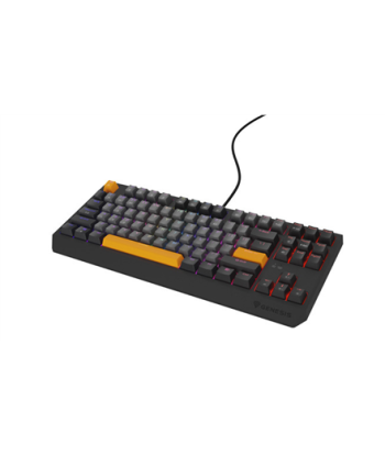 Mehaaniline klaviatuur THOR 230, Wired, US, Anchor Gray Negative, USB Type-A, Outemu Red