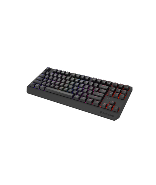 THOR 230, Mechanical Gaming Keyboard, Wireless, US, Black, 2.4 GHz, Bluetooth, USB, Outemu Red