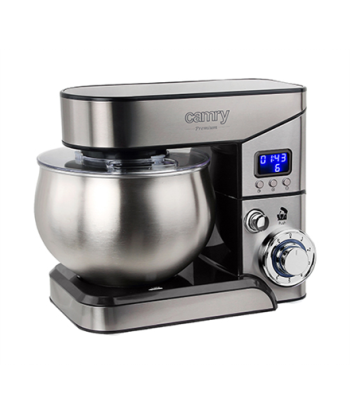 Camry CR 4223 Planetary Food Processor - 5L, 2000W, 6 Speeds, Silver