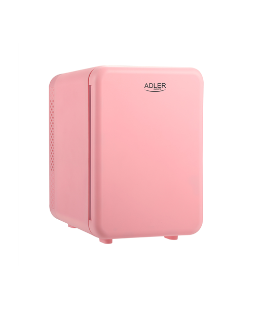 Adler, Mini Refrigerator, AD 8084, Free standing, Larder, Height 27 cm, Fridge net capacity 4 L, Pink