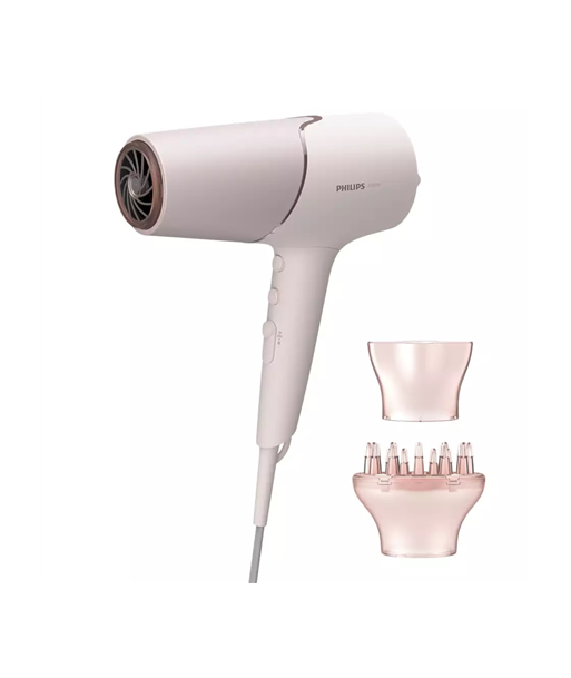 Föön Philips, BHD530/00, 2300 W, Number of temperature settings 6, Ionic function, Pink