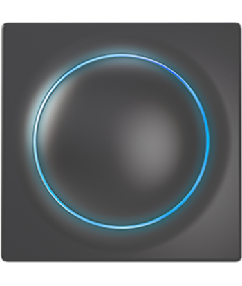 Dimmer FIBARO Walli, Black, Z-Wave EU