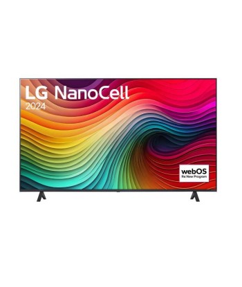 TV Set LG 75" 4K/Smart 3840x2160 Wireless LAN Bluetooth webOS 75NANO82T3B