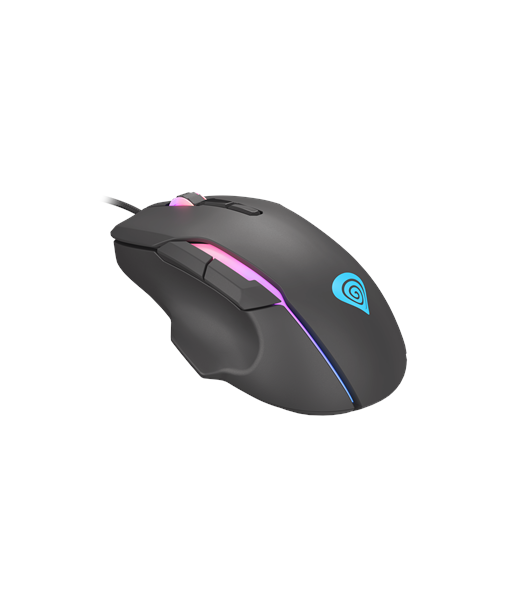GENESIS Xenon 220 Gaming Mouse, 500 - 6400DPI, Wired, Black
