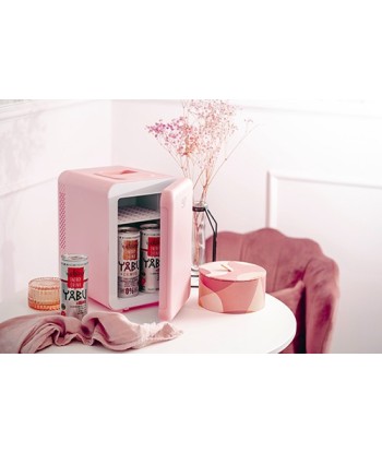 Adler AD 8084 Mini Refrigerator - Pink, 4L, 27cm - Keep Your Drinks Cool in Style!