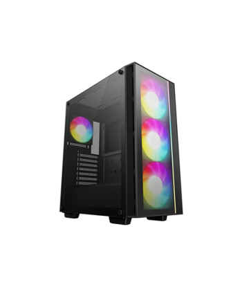 Case MATREXX 55 Mesh V4 C Black Mid Tower Power supply included No ATX PS2