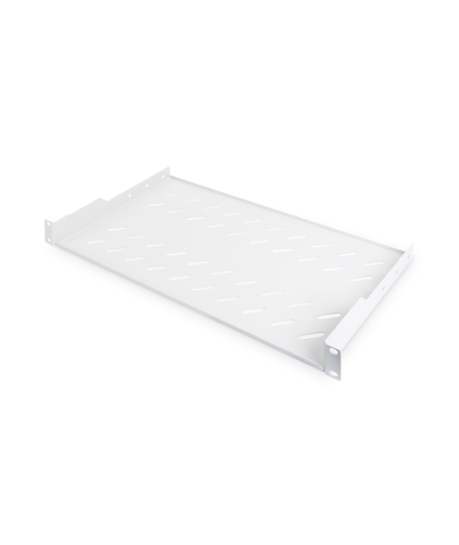 Digitus, Fixed Shelf for Racks, DN-97609, White, The shelves for fixed mounting can be installed easy on the two front 483 mm
