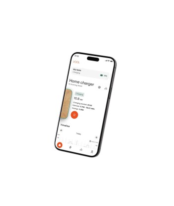 VOOL 22kW EV Laadija (6.5M Kaabel, 4G/WiFi/BT) - Puiduimitatsioon Hele