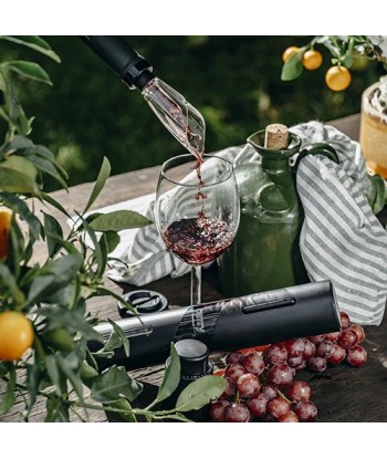 Elegant Wine Opener Set - Black | CR 4510