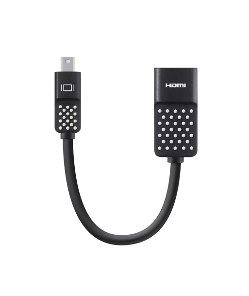 Belkin Mini DisplayPort - HDMI адаптер – плавное подключение для потрясающего качества изображения Belkin Mini DisplayPort - HDMI адаптер – плавное подключение для потрясающего качества изображения