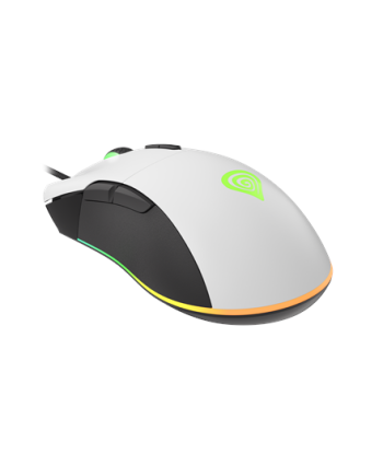 Genesis Gaming Mouse Krypton 290 Wired Optical Gaming Mouse USB 2.0 White Yes