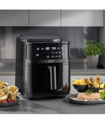 Caso Steam & AirFry 700 Air Fryer - Steam Function, 7L, 1700W, Black