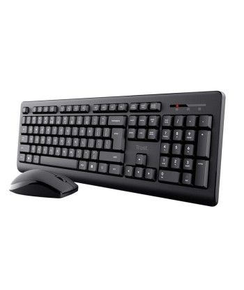 Trust Primo Wireless Keyboard and Mouse Set (English Layout)