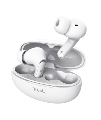 HEADSET EARBUDS YAVI BT ENC/WHITE 25172 TRUST