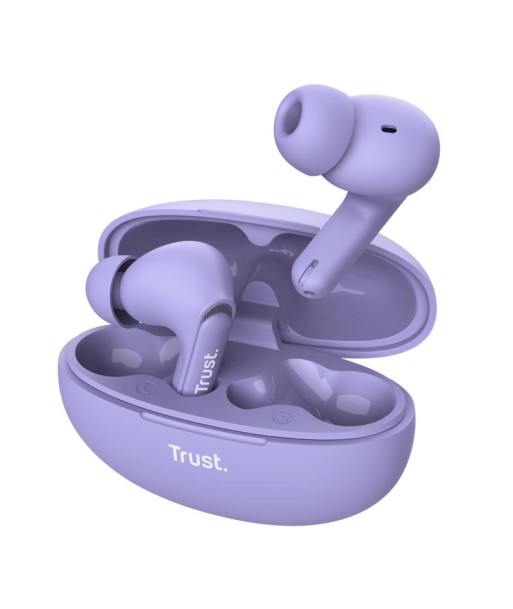 Trust Yavi BT ENC Purple Juhtmevabad Kõrvaklapid