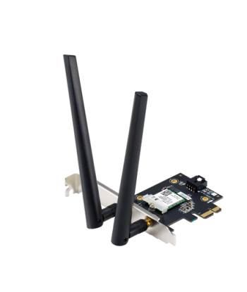 Asus Wi-Fi Adapter, Tri-Band, Wi-Fi 6E Adapter PCE-AXE5400 802.11ax