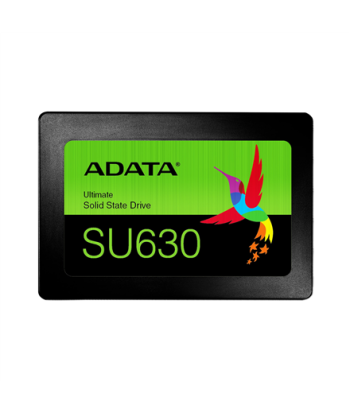 ADATA Ultimate SU630 3D NAND SSD 480 GB SSD form factor 2.5” SSD interface SATA Read speed 520 MB/s Write speed 450