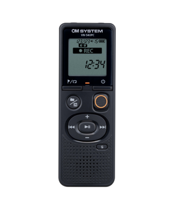Olympus Digital Voice Recorder (OM Branded) VN-540PC Black Segment display 1.39' WMA