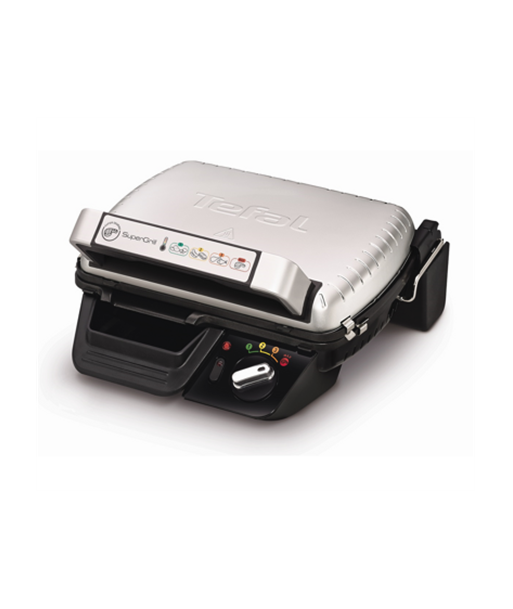 TEFAL SuperGrill Standard GC450B32 - Контактный гриль из нержавеющей стали TEFAL SuperGrill Standard GC450B32 - Контактный гриль из нержавеющей стали