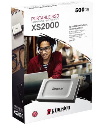 Kingston external SSD XS2000 500GB
