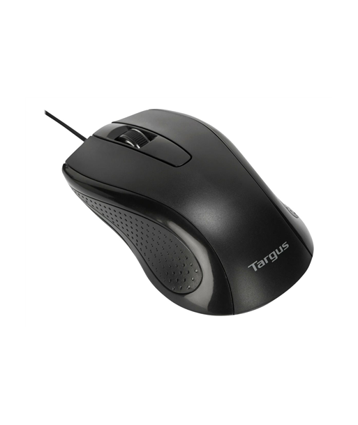 Targus Full-Size Optical Antimicrobial Wired Mouse Mouse Full-Size Optical Antimicrobial Wired Black