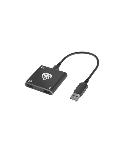GENESIS TIN 200 Mouse/Keyboard Adapter For XONE/PS4/PS3/Switch Console, Black