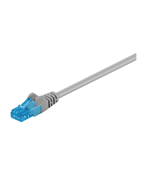 Goobay 55418 CAT 6A patch cable U/UTP, grey, 0.5 m Goobay