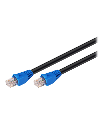 Goobay CAT 6 Outdoor Patch Cable, U/UTP, 75 m, Black