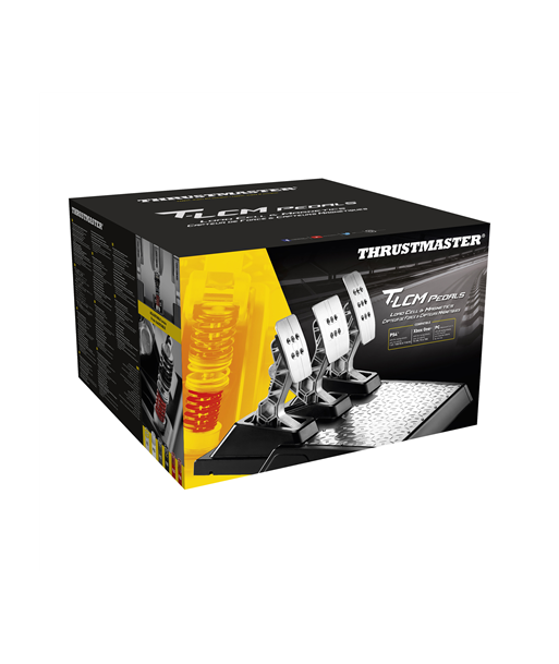 Педали Thrustmaster TM-LCM Pro - Черные/Серебристые - Непревзойденная Точность и Погружение Педали Thrustmaster TM-LCM Pro - Черные/Серебристые - Непревзойденная Точность и Погружение