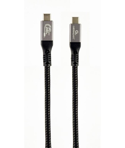 CABLE USB-C TO USB-C 1.5M/CCBP-USB4-CMCM240-1.5M GEMBIRD CABLE USB-C TO USB-C 1.5M/CCBP-USB4-CMCM240-1.5M GEMBIRD